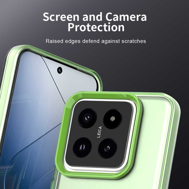 For Xiaomi 14 Candy PC Hybrid TPU Shockproof Phone Case
