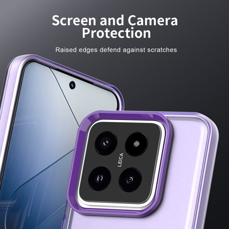 For Xiaomi 14 Candy PC Hybrid TPU Shockproof Phone Case