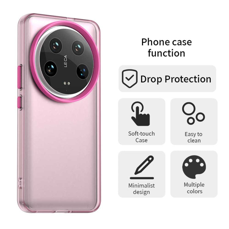 For Xiaomi 14 Ultra Candy PC Hybrid TPU Shockproof Phone Case