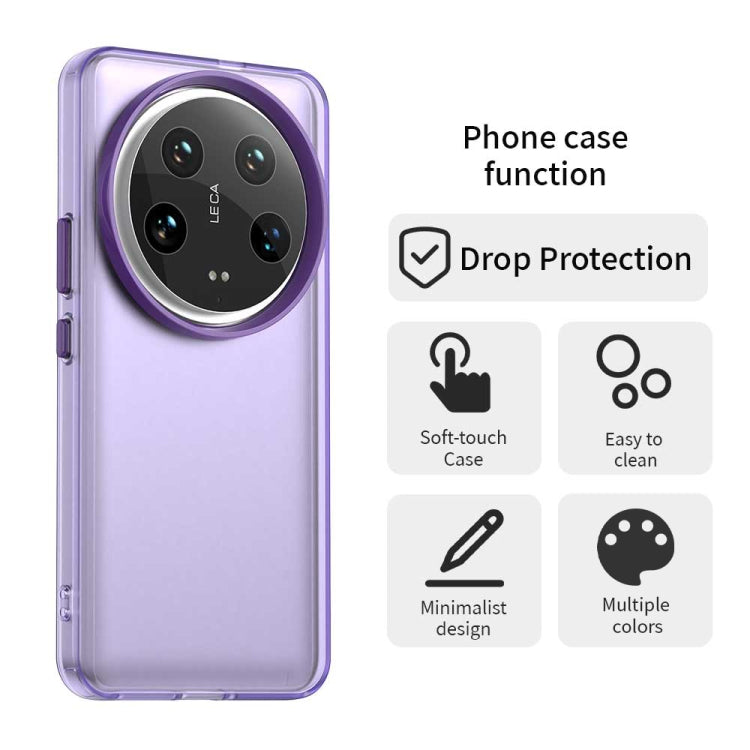 For Xiaomi 14 Ultra Candy PC Hybrid TPU Shockproof Phone Case