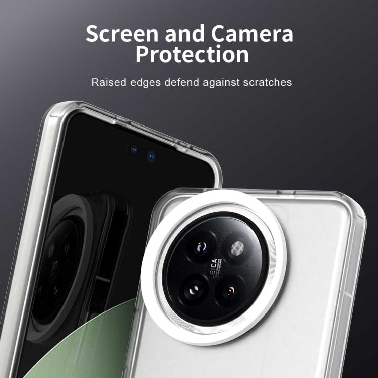 For Xiaomi Civi 4 Pro Candy PC Hybrid TPU Shockproof Phone Case