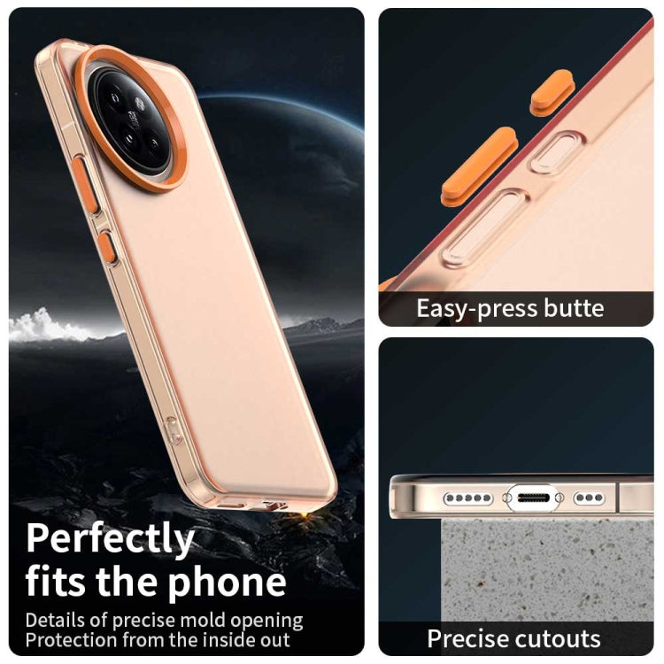 For Xiaomi Civi 4 Pro Candy PC Hybrid TPU Shockproof Phone Case
