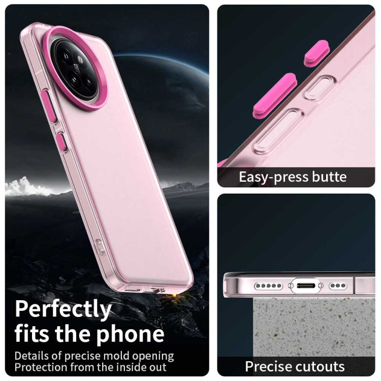 For Xiaomi Civi 4 Pro Candy PC Hybrid TPU Shockproof Phone Case
