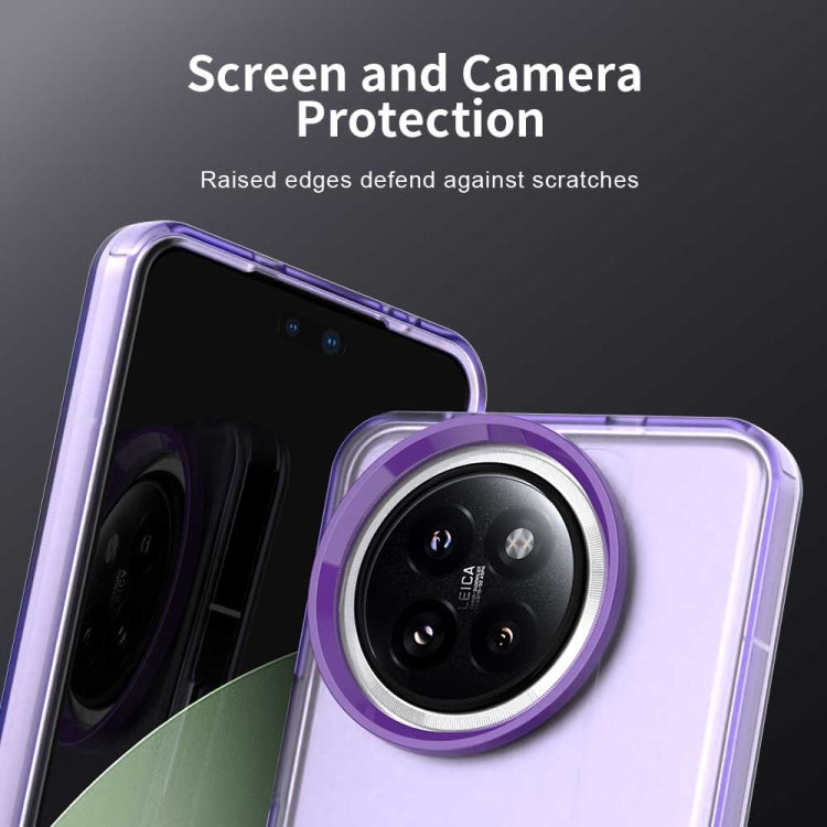 For Xiaomi Civi 4 Pro Candy PC Hybrid TPU Shockproof Phone Case