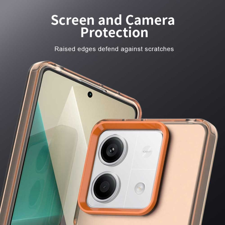 For Xiaomi Poco X6 Neo 5G Candy PC Hybrid TPU Shockproof Phone Case