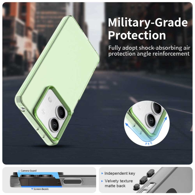 For Xiaomi Poco X6 Neo 5G Candy PC Hybrid TPU Shockproof Phone Case