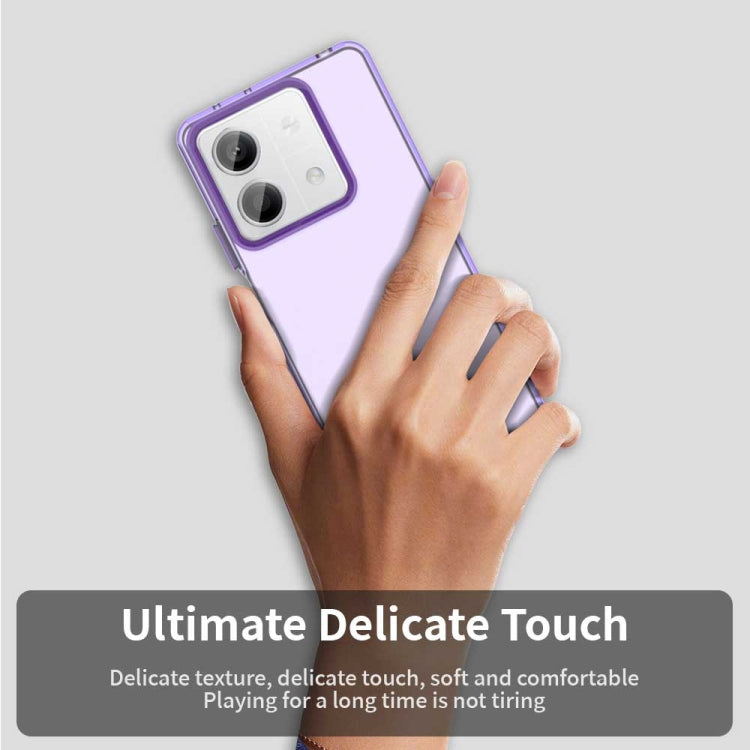 For Xiaomi Poco X6 Neo 5G Candy PC Hybrid TPU Shockproof Phone Case