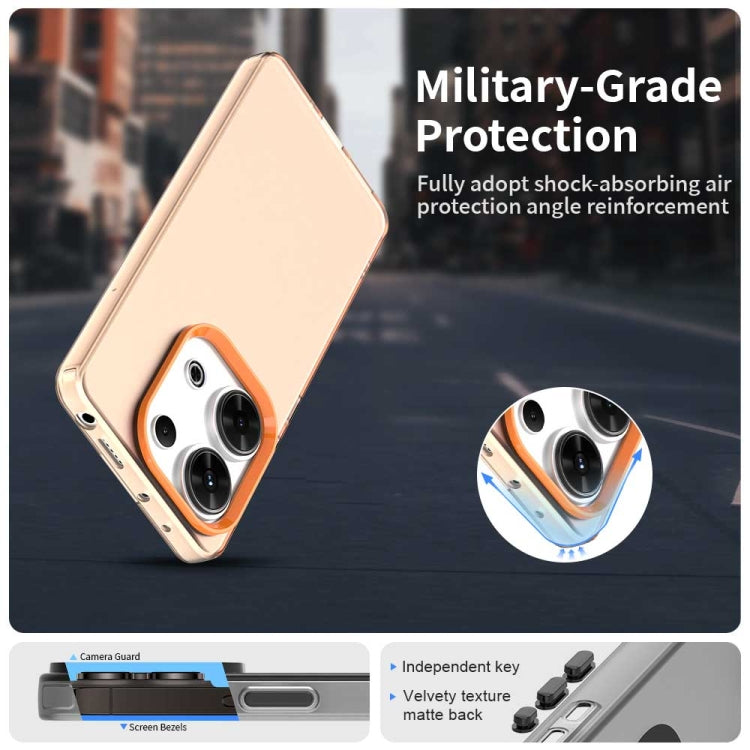 For Xiaomi Poco M6 Pro 4G Candy PC Hybrid TPU Shockproof Phone Case