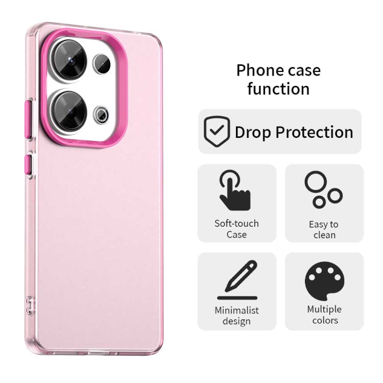 For Xiaomi Poco M6 Pro 4G Candy PC Hybrid TPU Shockproof Phone Case