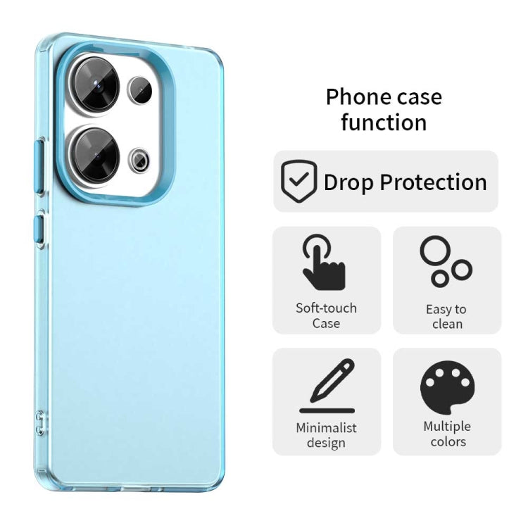 For Xiaomi Poco M6 Pro 4G Candy PC Hybrid TPU Shockproof Phone Case