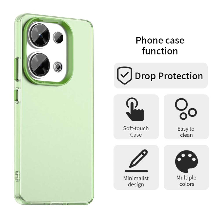 For Xiaomi Poco M6 Pro 4G Candy PC Hybrid TPU Shockproof Phone Case