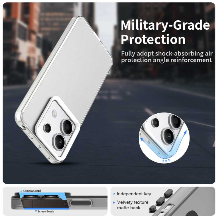 For Xiaomi Poco X6 5G Candy PC Hybrid TPU Shockproof Phone Case