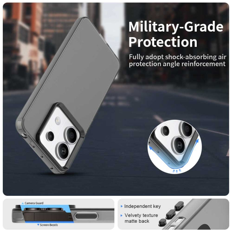 For Xiaomi Poco X6 5G Candy PC Hybrid TPU Shockproof Phone Case