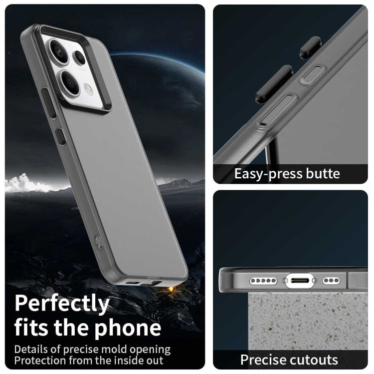 For Xiaomi Poco X6 5G Candy PC Hybrid TPU Shockproof Phone Case