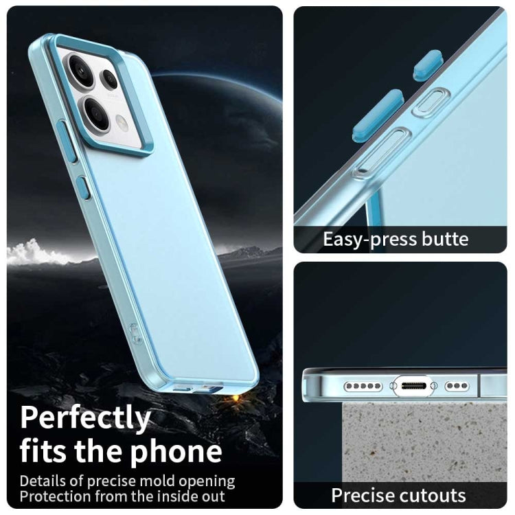 For Xiaomi Poco X6 5G Candy PC Hybrid TPU Shockproof Phone Case