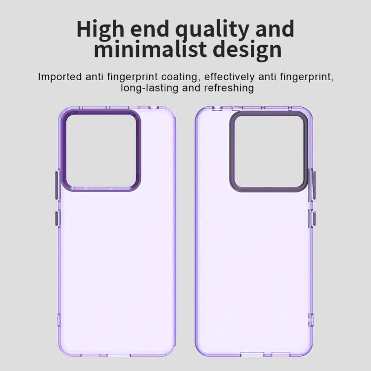 For Xiaomi Poco X6 5G Candy PC Hybrid TPU Shockproof Phone Case