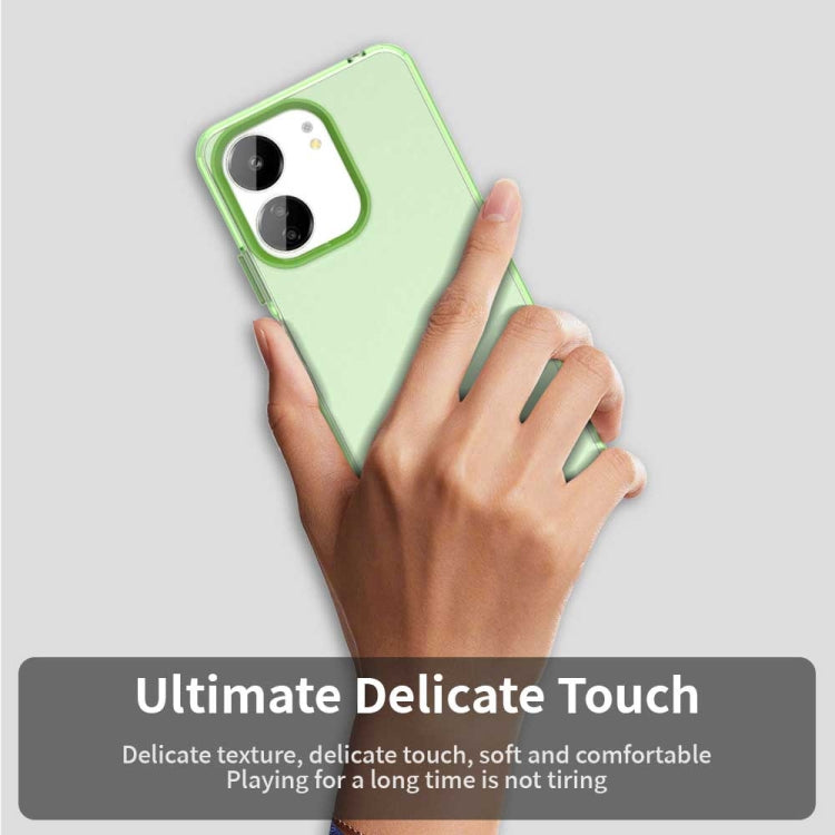For Xiaomi Poco M6 5G Candy PC Hybrid TPU Shockproof Phone Case