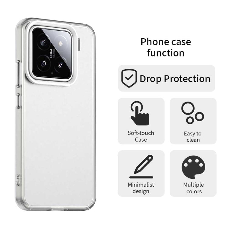 For Xiaomi 15 Pro Candy PC Hybrid TPU Shockproof Phone Case