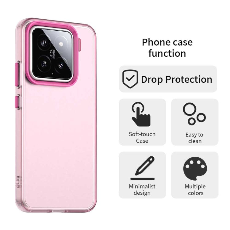 For Xiaomi 15 Pro Candy PC Hybrid TPU Shockproof Phone Case