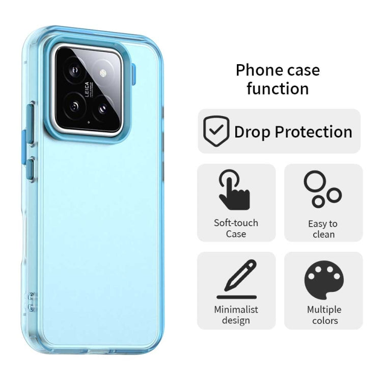 For Xiaomi 15 Pro Candy PC Hybrid TPU Shockproof Phone Case
