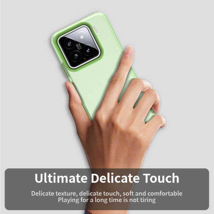 For Xiaomi 15 Candy PC Hybrid TPU Shockproof Phone Case