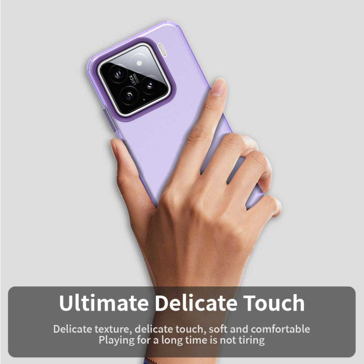 For Xiaomi 15 Candy PC Hybrid TPU Shockproof Phone Case