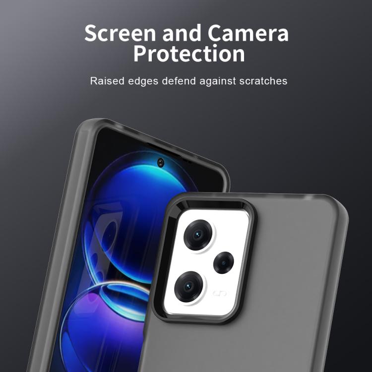 For Xiaomi Poco X5 Pro 5G Candy PC Hybrid TPU Shockproof Phone Case