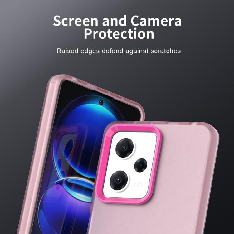 For Xiaomi Poco X5 Pro 5G Candy PC Hybrid TPU Shockproof Phone Case