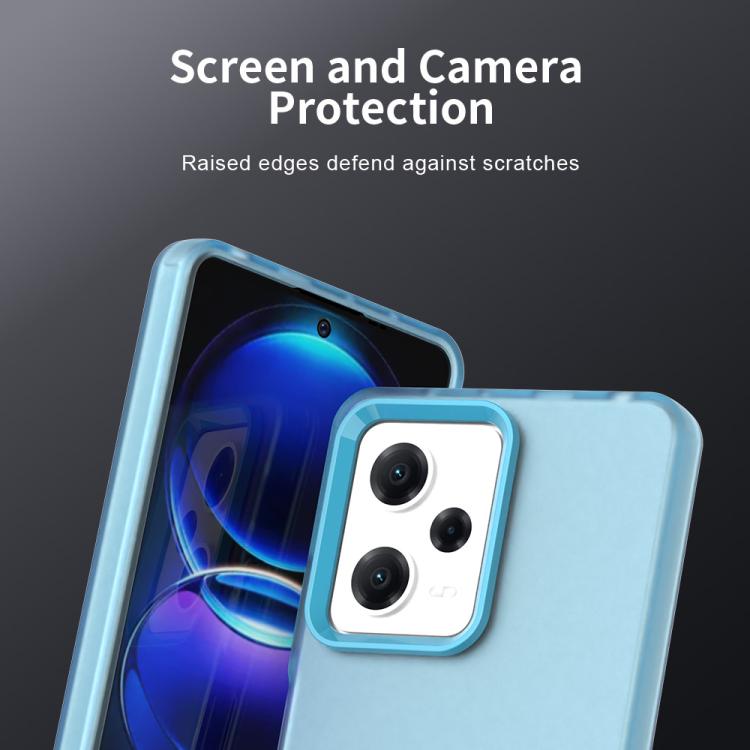 For Xiaomi Poco X5 Pro 5G Candy PC Hybrid TPU Shockproof Phone Case