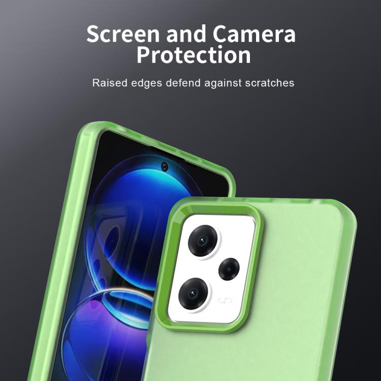 For Xiaomi Poco X5 Pro 5G Candy PC Hybrid TPU Shockproof Phone Case