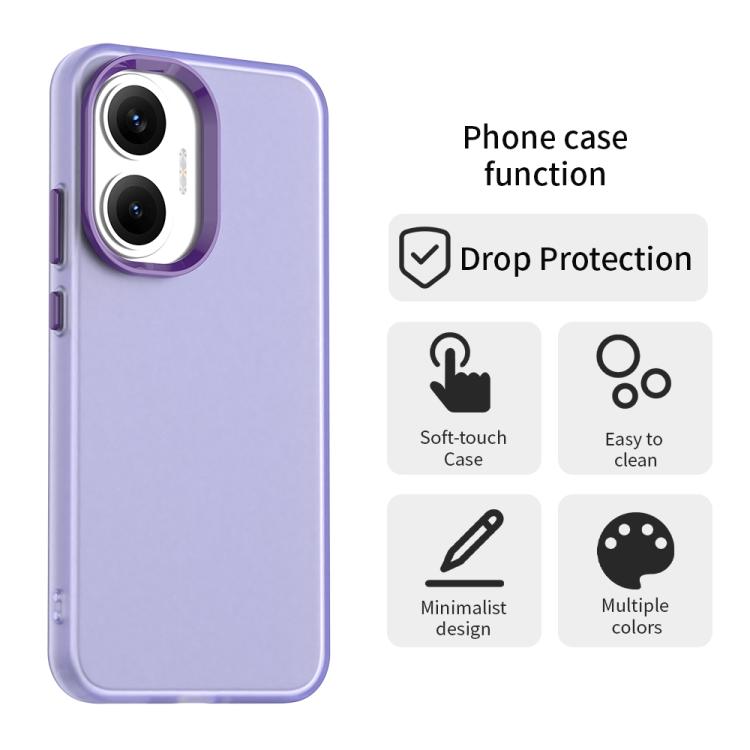 For Xiaomi Poco F7 Candy PC Hybrid TPU Shockproof Phone Case