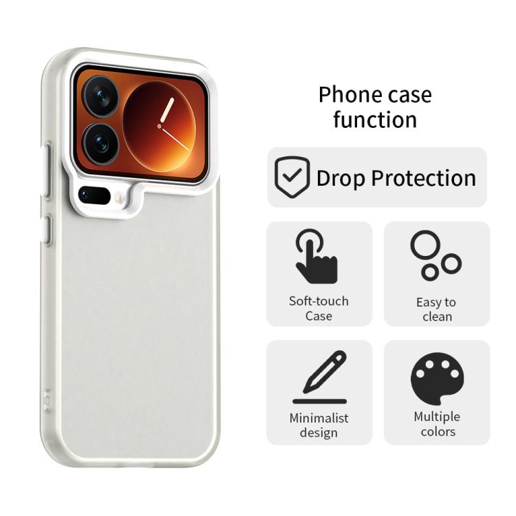 For Xiaomi 17 Pro Candy PC Hybrid TPU Shockproof Phone Case