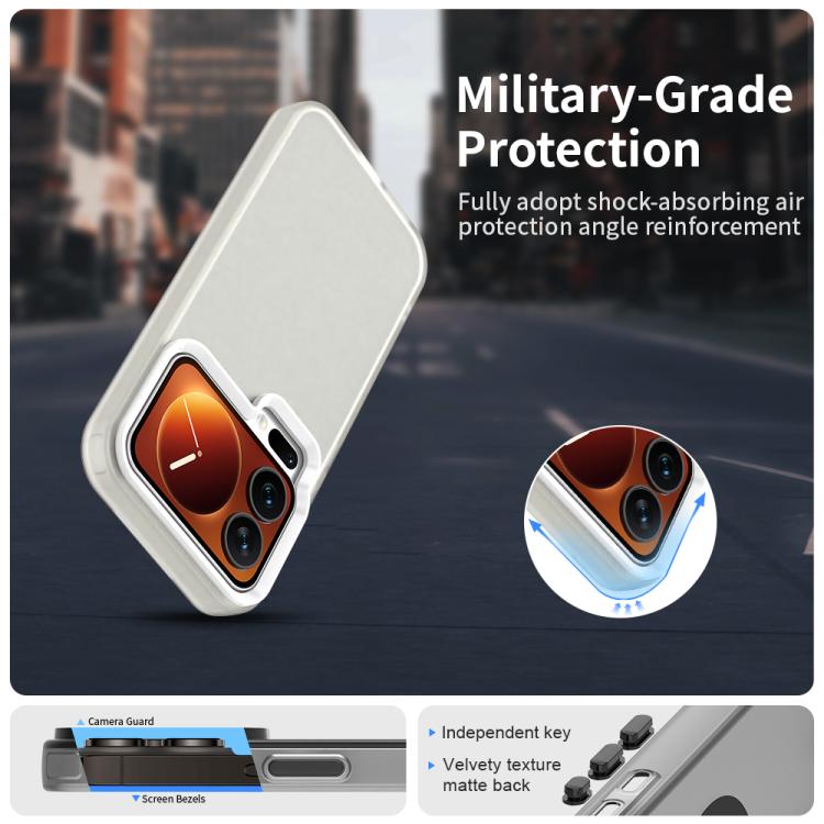 For Xiaomi 17 Pro Candy PC Hybrid TPU Shockproof Phone Case