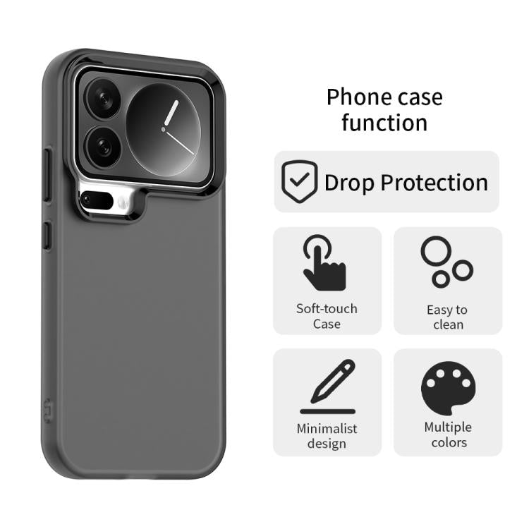 For Xiaomi 17 Pro Candy PC Hybrid TPU Shockproof Phone Case