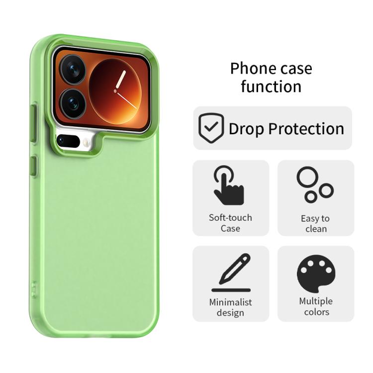 For Xiaomi 17 Pro Candy PC Hybrid TPU Shockproof Phone Case