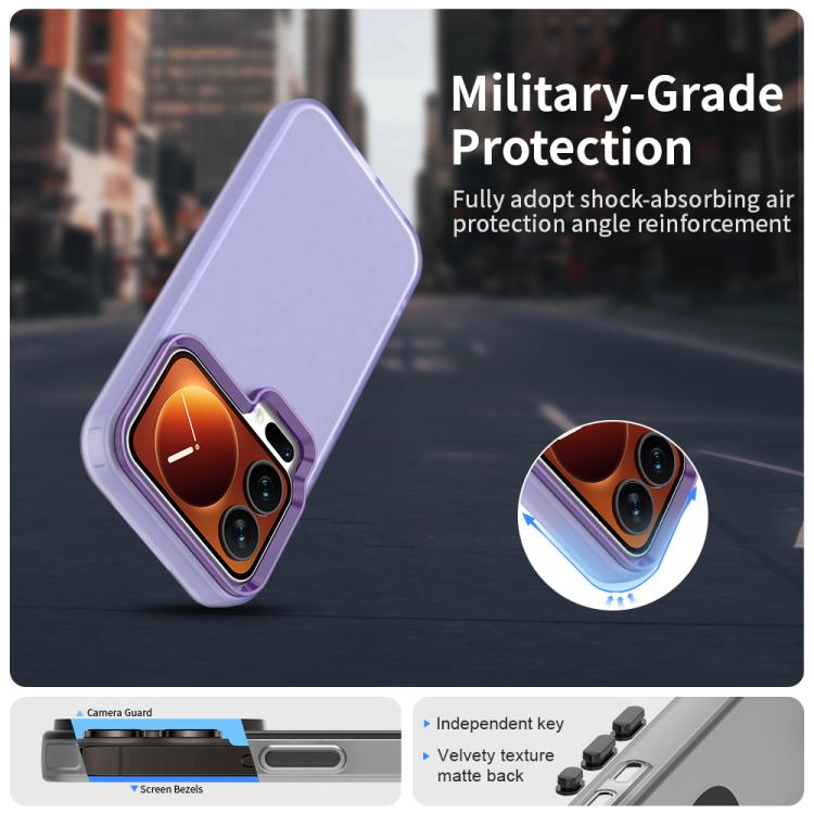 For Xiaomi 17 Pro Candy PC Hybrid TPU Shockproof Phone Case