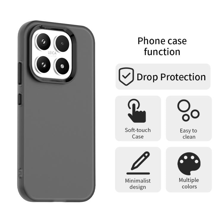 For Xiaomi 17 Candy PC Hybrid TPU Shockproof Phone Case
