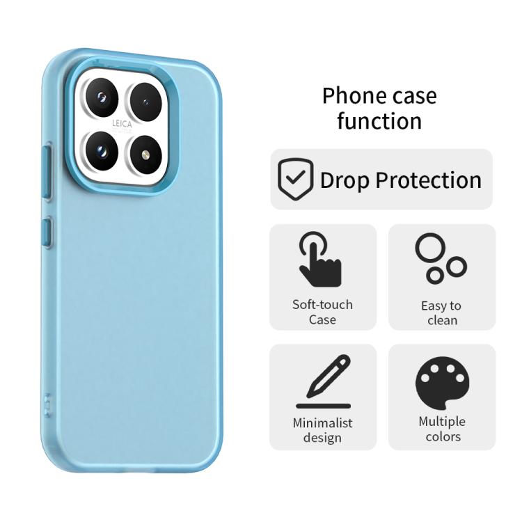 For Xiaomi 17 Candy PC Hybrid TPU Shockproof Phone Case