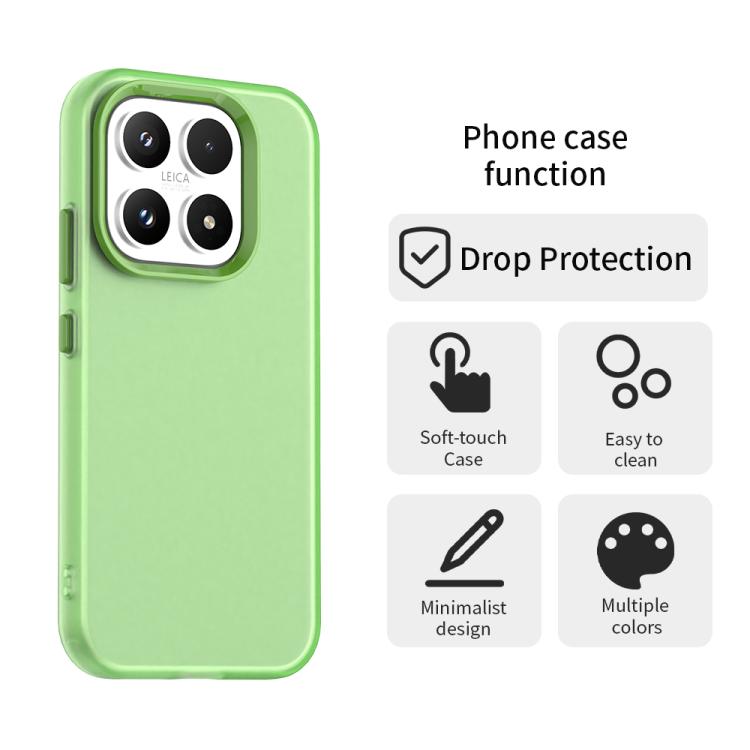 For Xiaomi 17 Candy PC Hybrid TPU Shockproof Phone Case
