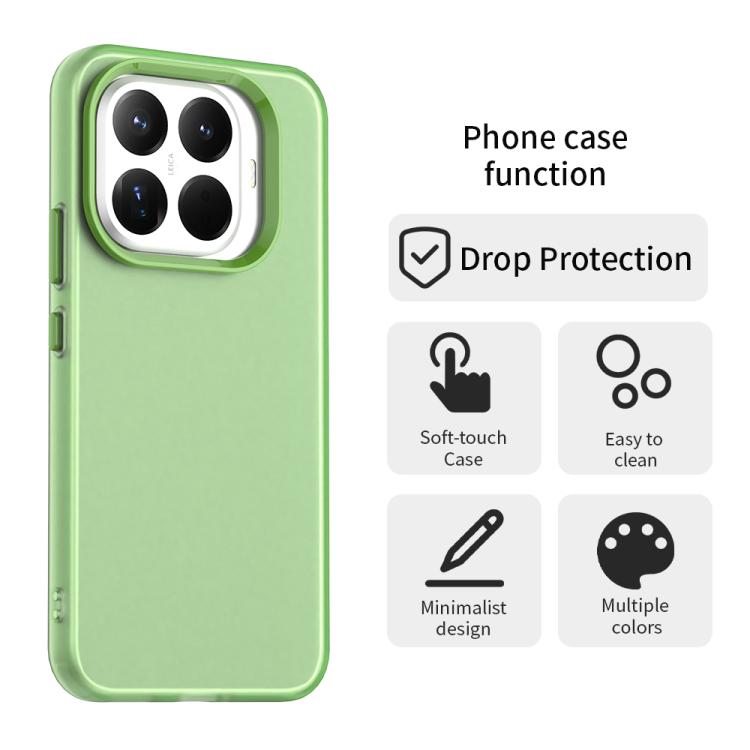 For Xiaomi 15T Pro 5G Candy PC Hybrid TPU Shockproof Phone Case