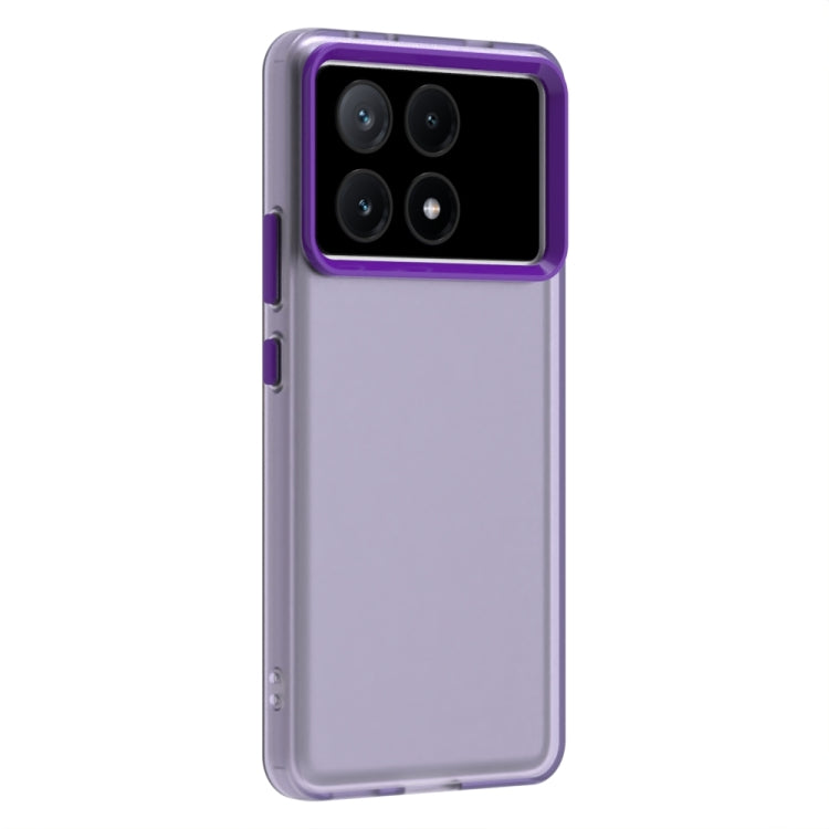 For Redmi K70E Candy PC Hybrid TPU Shockproof Phone Case