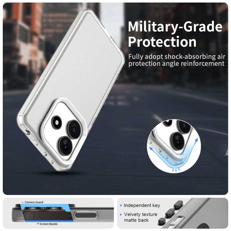 For Redmi Note 14 5G Candy PC Hybrid TPU Shockproof Phone Case
