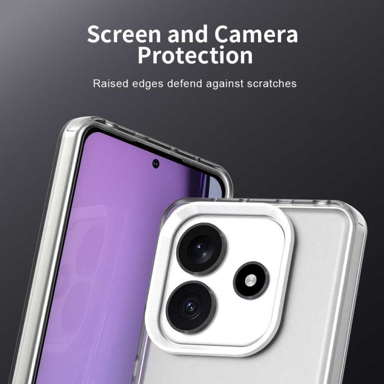 For Redmi Note 14 5G Candy PC Hybrid TPU Shockproof Phone Case
