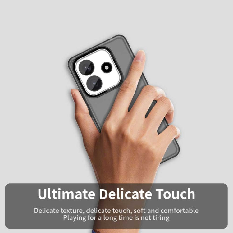 For Redmi Note 14 5G Candy PC Hybrid TPU Shockproof Phone Case