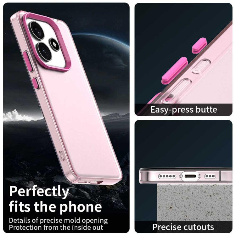 For Redmi Note 14 5G Candy PC Hybrid TPU Shockproof Phone Case