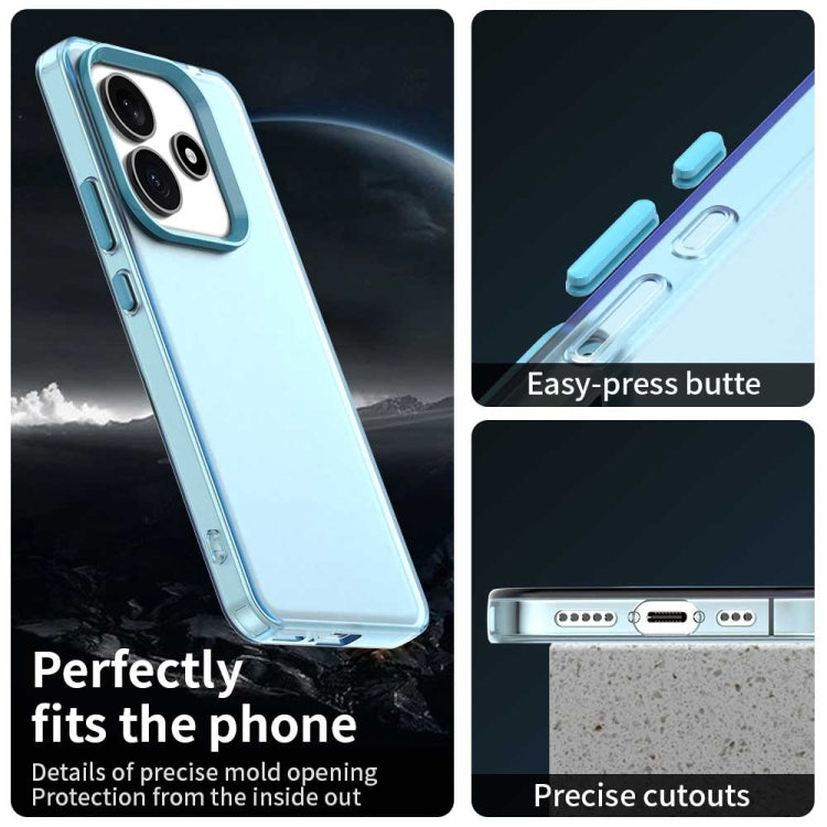 For Redmi Note 14 5G Candy PC Hybrid TPU Shockproof Phone Case