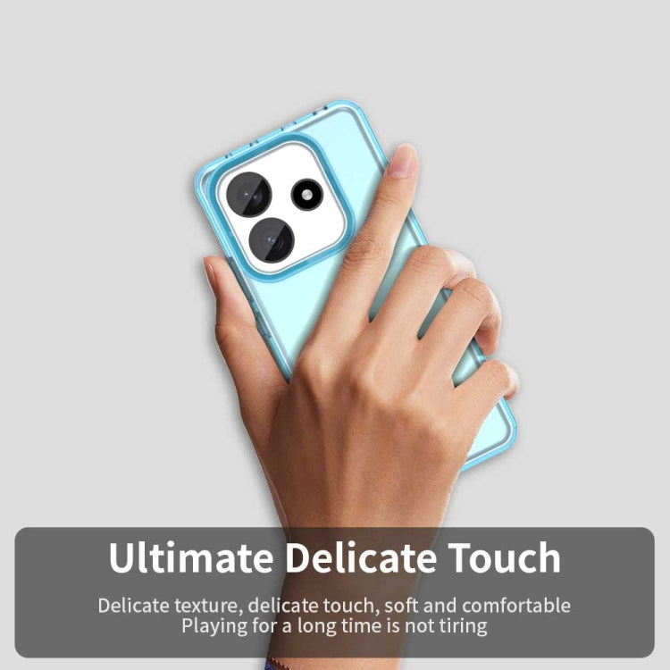 For Redmi Note 14 5G Candy PC Hybrid TPU Shockproof Phone Case