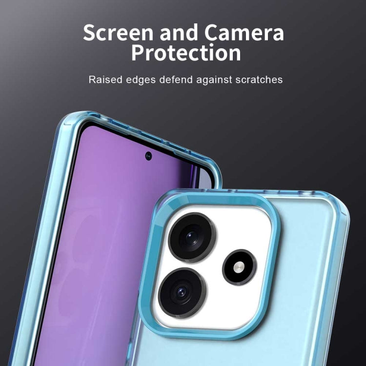 For Redmi Note 14 5G Candy PC Hybrid TPU Shockproof Phone Case