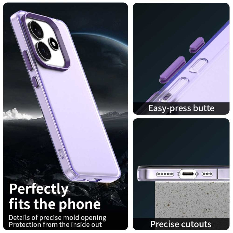 For Redmi Note 14 5G Candy PC Hybrid TPU Shockproof Phone Case
