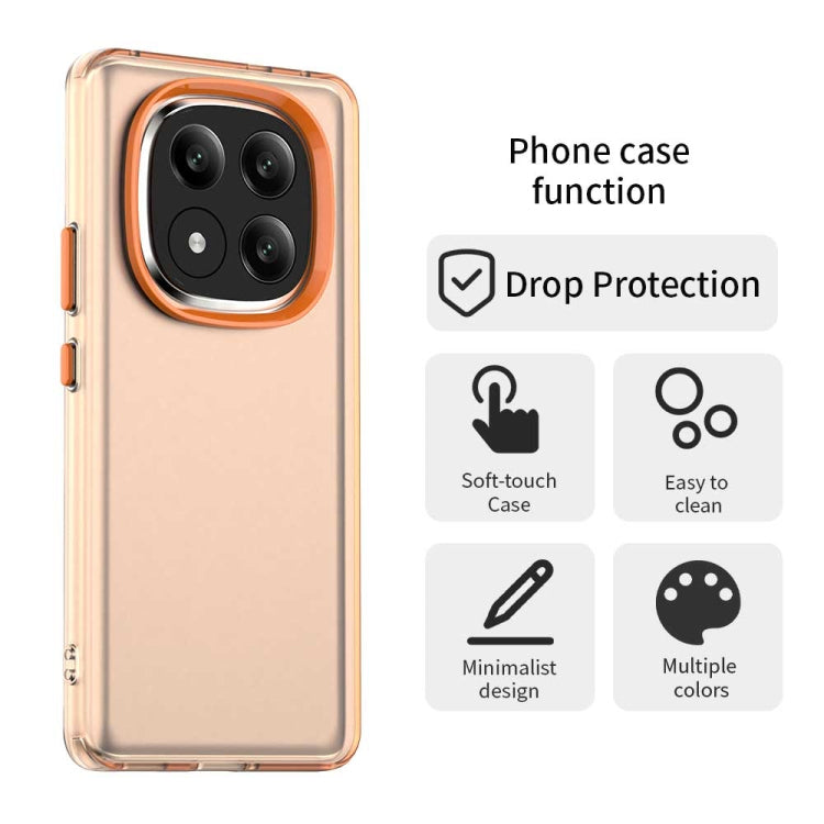 For Redmi Note 14 Pro+ 5G Candy PC Hybrid TPU Shockproof Phone Case